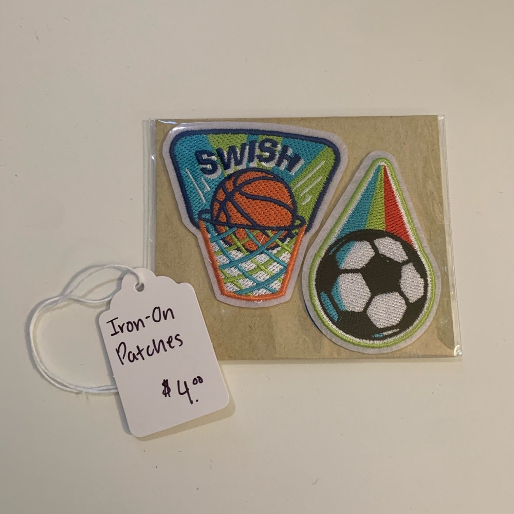 Iron on patches